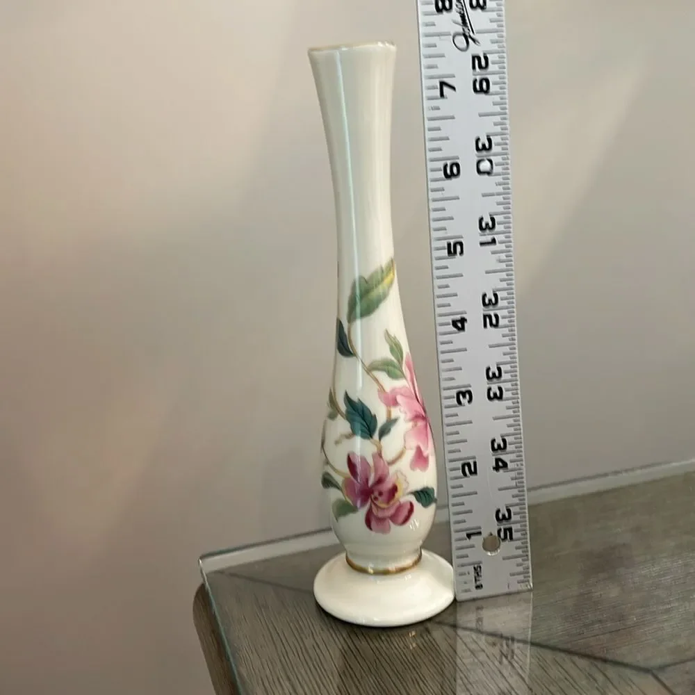 Lenox Barrington Vase & Bowl Floral Flower Vase & Trinket Dish